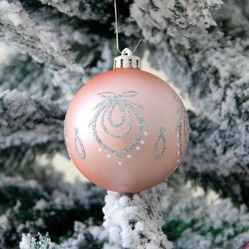 Christmas Balls Snowflake Pendants Christmas Tree Hanging Ornaments for Home Xmas New Year's Festival Decor