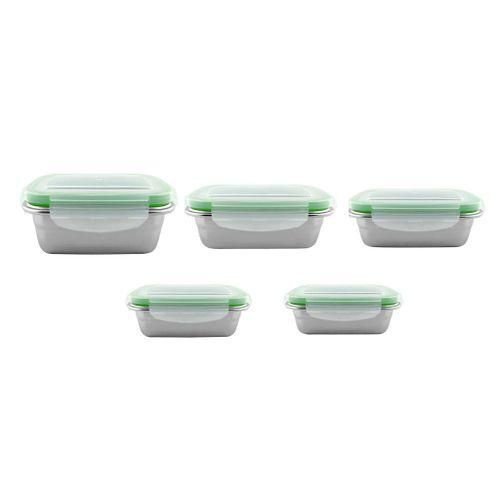 Stainless Steel Lunch Box Food Storage Meal Prep Container