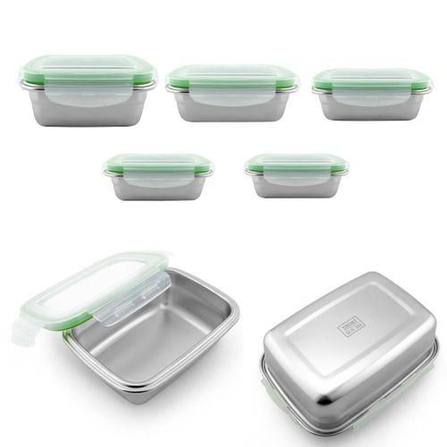 Stainless Steel Lunch Box Food Storage Meal Prep Container