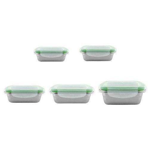 Stainless Steel Lunch Box Food Storage Meal Prep Container