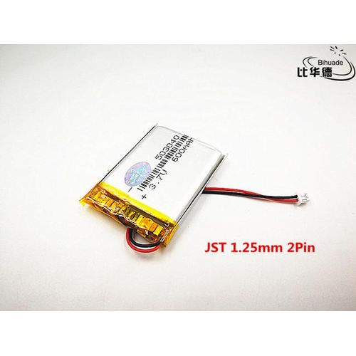 10pcs Jst 1.25mm Customized Good Qulity 3.7v 600mah 503040 Polymer Lithium Ion / Li-Ion For Toy Power Bank Gps Mp3 Mp4