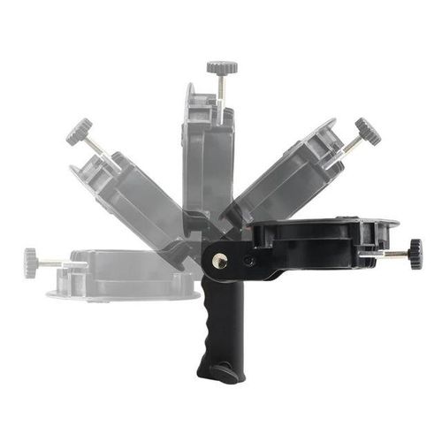 S-Type Bracket New Handheld Grip Bowens S Mount Holder For Speedlite Flash Snoot Softbox Beauty Dish Honeycomb For Godox Flash