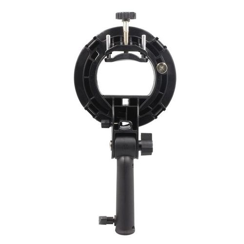 S-Type Bracket New Handheld Grip Bowens S Mount Holder For Speedlite Flash Snoot Softbox Beauty Dish Honeycomb For Godox Flash