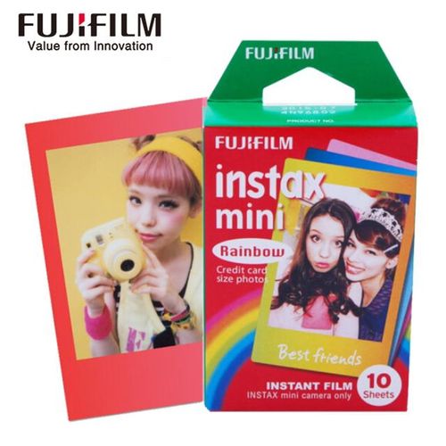 Fuji Fujifilm 3 Inch Instax Mini 12/11/9/8/40/90/link Films White Edge For Instant Color Films Camera Mini 8 9 11 12 Photo Paper
