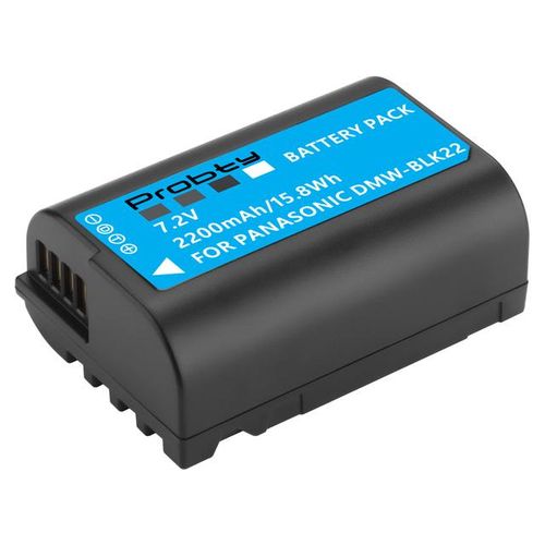 2200mah Dmw-Blk22 Dmw-Blk22 Replacement For Panasonic Lumix Dc-S5 Dc-S5 Ii Dc-S5 Iix Gh5 Ii Gh6 S5ii S5m2 Gh5m2