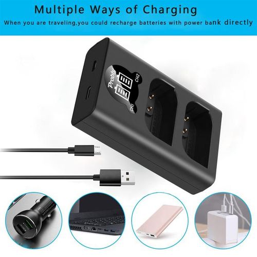 2200mah Dmw-Blk22 Dmw-Blk22 Replacement For Panasonic Lumix Dc-S5 Dc-S5 Ii Dc-S5 Iix Gh5 Ii Gh6 S5ii S5m2 Gh5m2