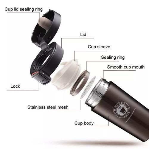 Stainless Steel Thermal Thermo Cup Mug Vacuum Flask 380mls