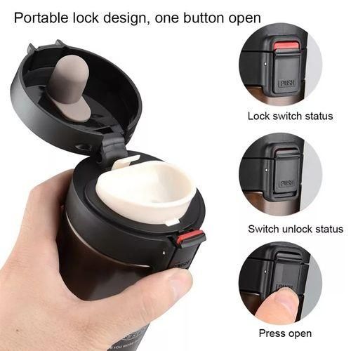 Stainless Steel Thermal Thermo Cup Mug Vacuum Flask 380mls