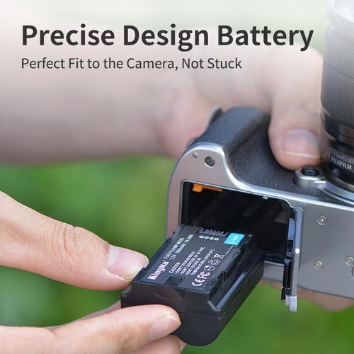 Kingma Np-W235 Rechargeable Usb Lcd Dual Charger Kit For Fujifilm Gfx50sii 100s X-T4 Xt4 Camera Np W235 Charger