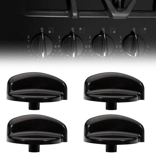 4 Pack WB03T10236 Burner Control Knob, Gas Range Knobs Compatible with GE Range Stove Cooktop Oven AP3883034 1166373