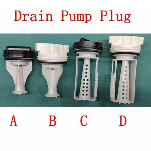 1Pcs Drain Pump Plug Cover Filter Cap Replacement For Washing Machine Parts
