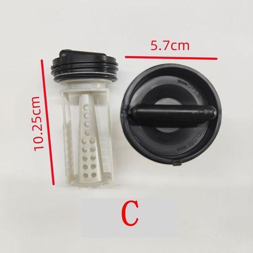 1Pcs Drain Pump Plug Cover Filter Cap Replacement For Washing Machine Parts