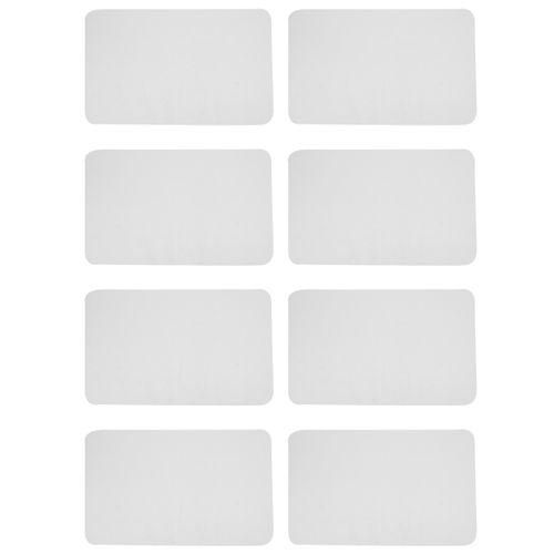 915 Generation 8 Transparent P Mats Washable White Dining Table P Mat Plastic Non Heat Resistant
