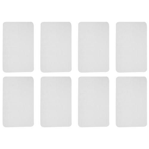 915 Generation 8 Transparent P Mats Washable White Dining Table P Mat Plastic Non Heat Resistant