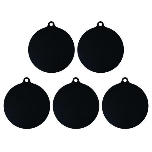 915 Generation 5 Pack Electric Induction Hob Protector Mat Anti Mat Silicone Pad Scratch Protector Cover Heat Insulated Mat Black