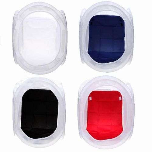 Godox 30 X 30cm Photo Studio Softbox Shooting Tent Softbox Box Photo Light Tentportable Bag 4 Backdrops