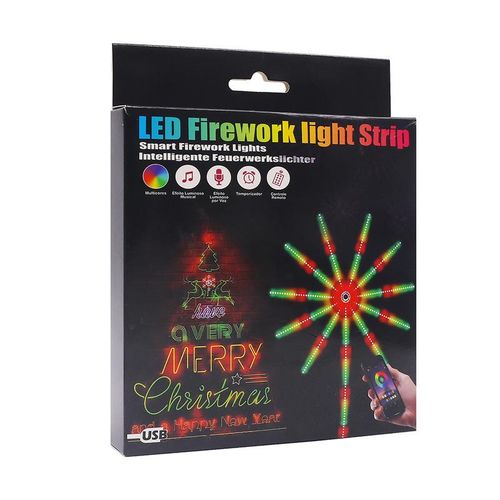Fireworks led light string Christmas Decoration Bluetooth-compatible App Remote Control 120 LEDs Dream Colours Music Sync