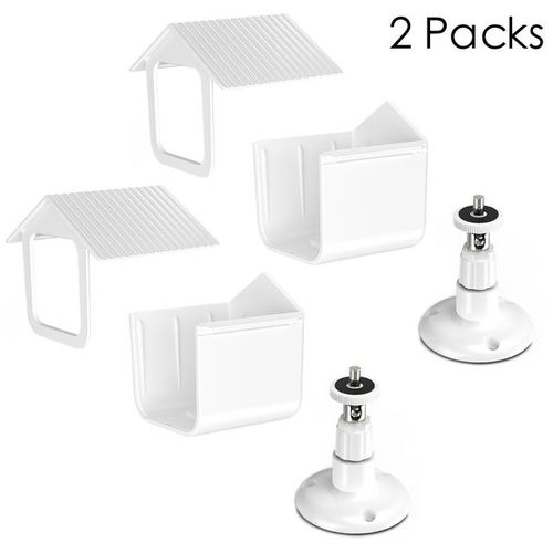 Waterproof Wall Mount For Wyze Cam V3 Smart Camera Plastic Protective Case 360 Degree Swivel Bracket