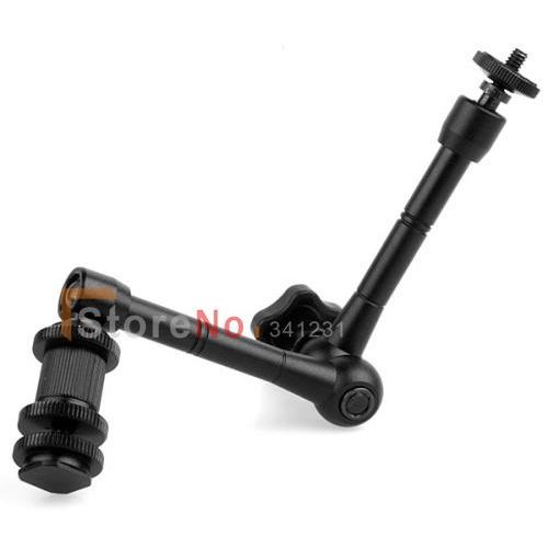 100% New 11 Inch Articulating Magic Arm For Camera Camcoder Dv Lcd Monitor Led Light Shoemount Dslr Rig