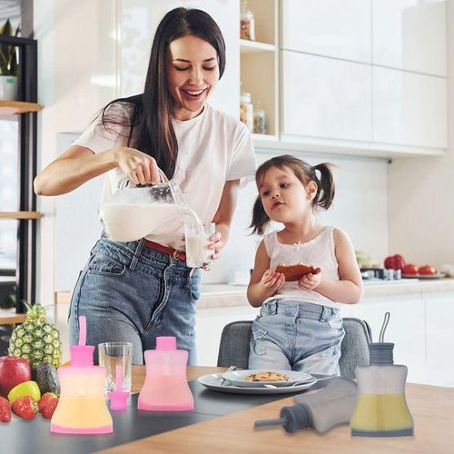 Silicone Breastmilk Storage Bags Resuable Breast Milk