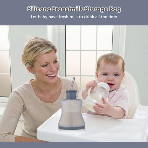 Silicone Breastmilk Storage Bags Resuable Breast Milk