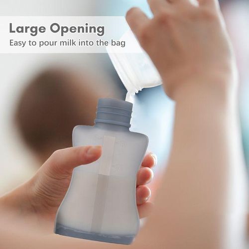 Silicone Breastmilk Storage Bags Resuable Breast Milk