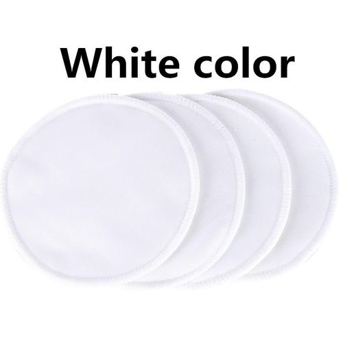 10 Pcs Reusable Bamboo Breast Pad Nursing Pads for Mum Washable Waterproof Pregnant 4.7 inch