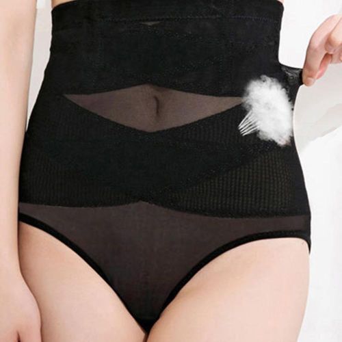 High Waisted Shapewear with Double-layered Crossover Design for Postnatal Mothers Clothes NO5233