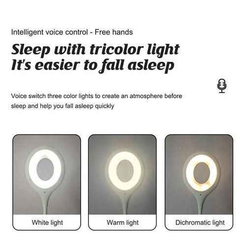 Mini voiceactivated light USB eye protection dimming smart home night light