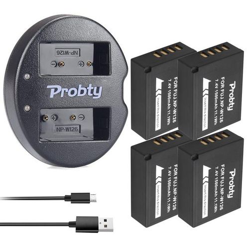 Np-W126 Npw126 Np-W126s Charger For Fujifilm X100f X-A10 X-A7 X-A5 X-A3 X-A2 X-A1 X-E2 X-E2s X-Pro1