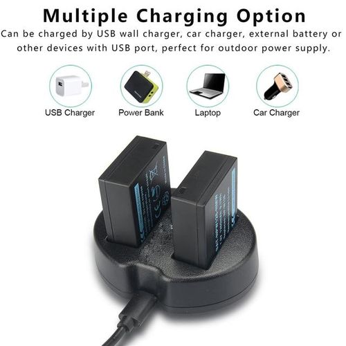 Np-W126 Npw126 Np-W126s Charger For Fujifilm X100f X-A10 X-A7 X-A5 X-A3 X-A2 X-A1 X-E2 X-E2s X-Pro1