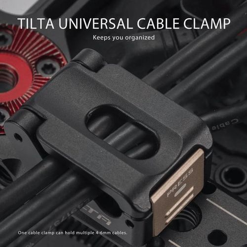 Tilta Ta-Ucc-P-B Mini Universal Cable Clamp Adapt Wire Clip 1/4 Inch Threaded Hole