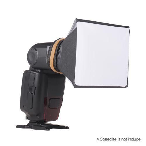 Portable Photography Flash Diffuser Mini Softbox Kit For
