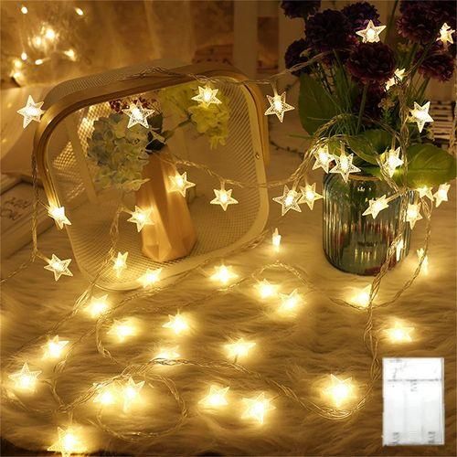 Star String Lights USB Operated LED Fairy Lights Christmas Light For Party Wedding Garland Outdoor Xmas Tree