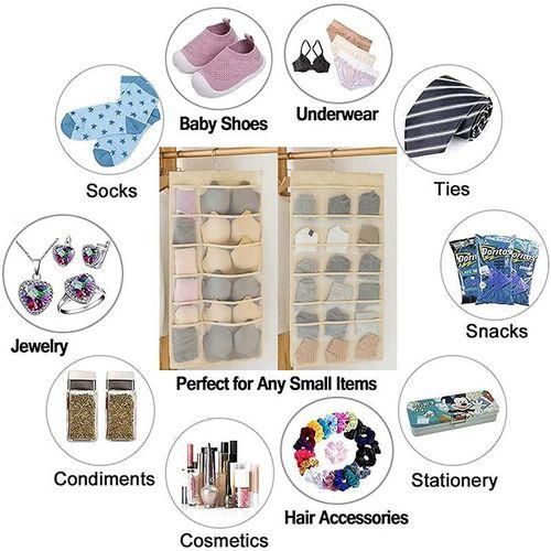 WallMounted DoubleSided Wall Storage Bag