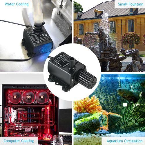 USB DC5V 2.4W Ultraquiet Mini Brushless Water Pump