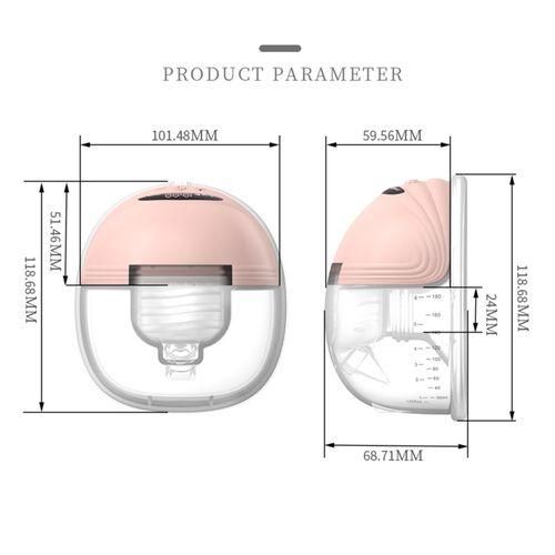 Wearable Breast Pump For Breastfeeding Portable Electric