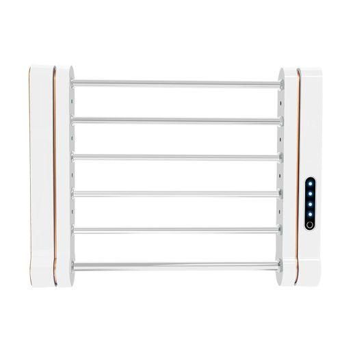 Electric Towel Warmer Rack 6 Bars Wall Mounted Heated Towel