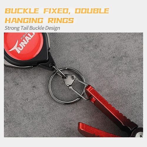 Aluminum Alloy Mini Fishing Line Cutters With Retractors