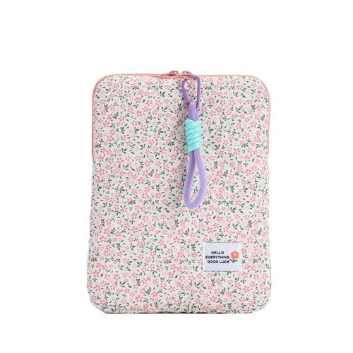 Laptop Bag Korean Small Floral Ipad Tablet Protective Case Japanese and Korean Small Fresh Girl 14-Inch Liner Bag