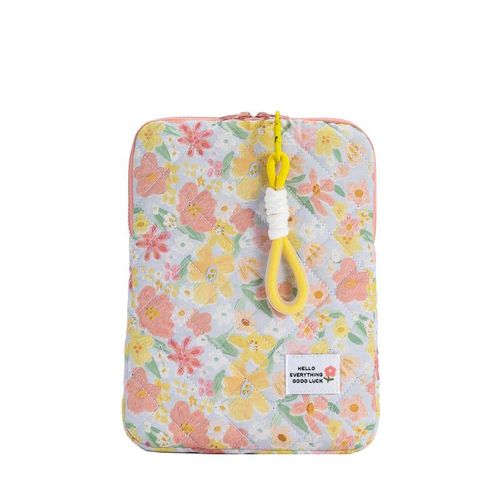 Laptop Bag Korean Small Floral Ipad Tablet Protective Case Japanese and Korean Small Fresh Girl 14-Inch Liner Bag
