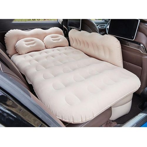 Car Travel Bed Air Inflatable Mattress Camping Sofa Automotive Rear Seat Rest Beds Inflable Sleeping Flockin More