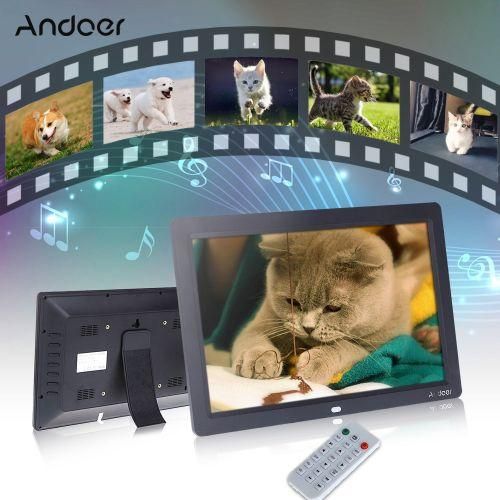 Andoer 12'' HD TFTLCD 1280  800 Fullview Digital Photo Frame