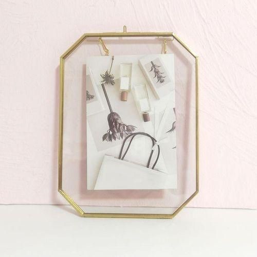 Golden Picture Frame  Photo Frames Herbarium Artwork Display Frames