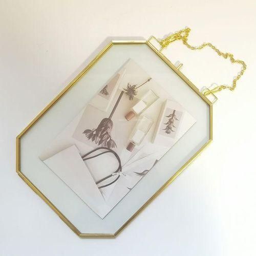 Golden Picture Frame  Photo Frames Herbarium Artwork Display Frames