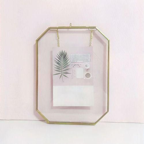 Golden Picture Frame  Photo Frames Herbarium Artwork Display Frames