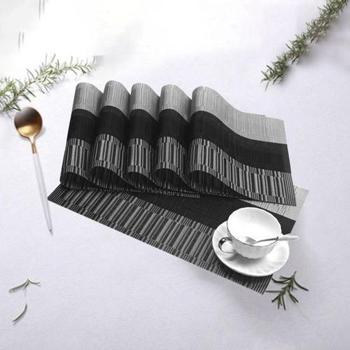915 Generation 6Piece Set PVC Washable Placemat Table Mat NonSlip Placema