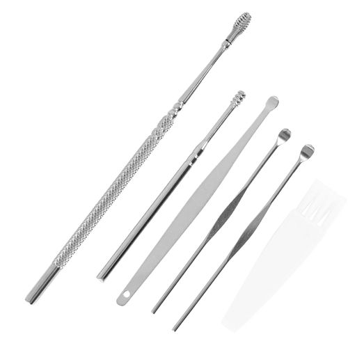 6Pcs Ear Pick Cleaning Set Health Care Tool Ear Wax Remover