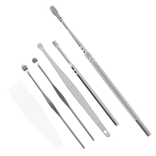 6Pcs Ear Pick Cleaning Set Health Care Tool Ear Wax Remover