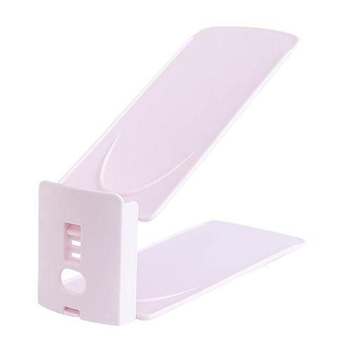 Multipurpose Shoes Display Stand Rack Holder Leather Pink